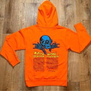 Rolling Loud Hoodie sz. S Skull Orange Bay Area Cali Future Migos Lil Uzi G-Eazy